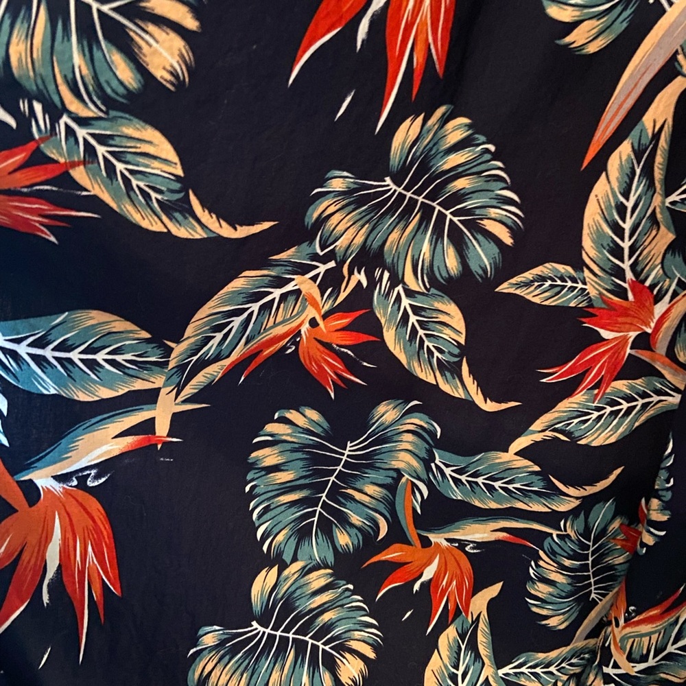 Mens Patterned Button-Down Molokai Surf Co - image 4